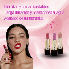 Labiales con glitter ¡PROMO 3X1! - comprar online