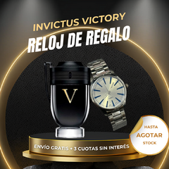 INVICTUS VICTORY 100 ML + ¡RELOJ DE REGALO!