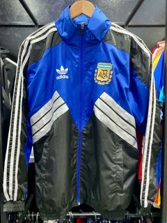 Campera rompeviento afa retro 94´ + camiseta maradona retro 94' de regalo