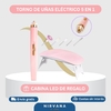 Torno de uñas electrico 5 en 1 + ¡Mini cabina Led de Regalo!