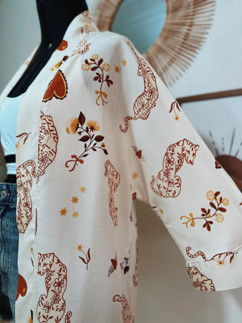 Kimono Tigre de Ouro - comprar online