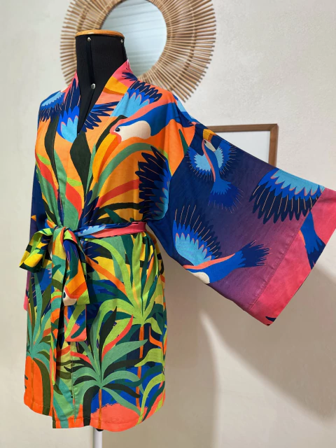 Kimono Jardim Alado - comprar online