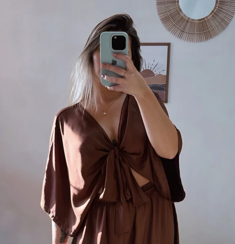 Cropped Amarrações em Viscose - comprar online