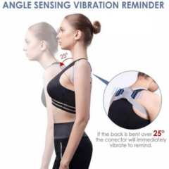 Corrector Faja Inteligente Posture Pro Vive® Con Sensor Y Vibración - tienda online