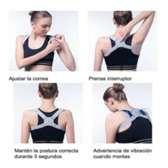 Imagen de Corrector Faja Inteligente Posture Pro Vive® Con Sensor Y Vibración