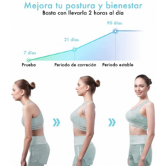 Corrector Faja Inteligente Posture Pro Vive® Con Sensor Y Vibración - comprar online