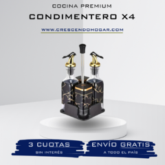 Condimentero Base x4®