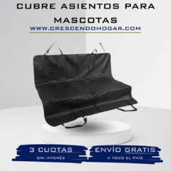 Cubre asiento impermeable para mascotas®