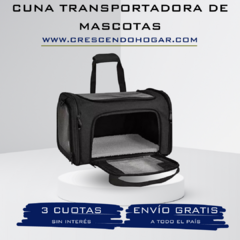 Cuna Transportadora de Mascotas Piso Rígido®