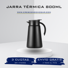 Jarra Termica Acero Inoxidable 800ml®