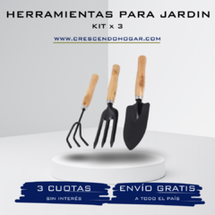 Kit x 3 Herramientas para Jardin®