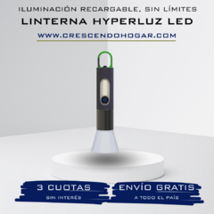 Linterna Recargable HyperLuz LED®