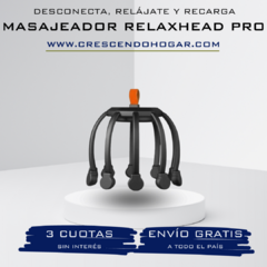 Masajeador De Cabeza RelaxHead Pro®