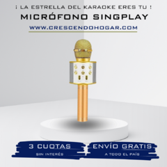 Microfono con Parlante SingPlay®