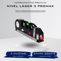 Nivel Laser 3 Burbujas ProMax®