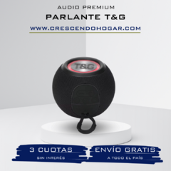 Parlante T&G Portable RGB®