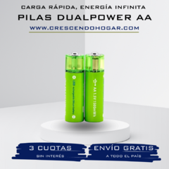 Pilas Recargables DualPower AA®