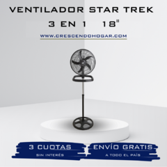 Ventilador Star Trak® 3 en 1 18"