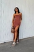 Vestido Beatriz marrom