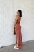 Vestido Beatriz marrom - comprar online