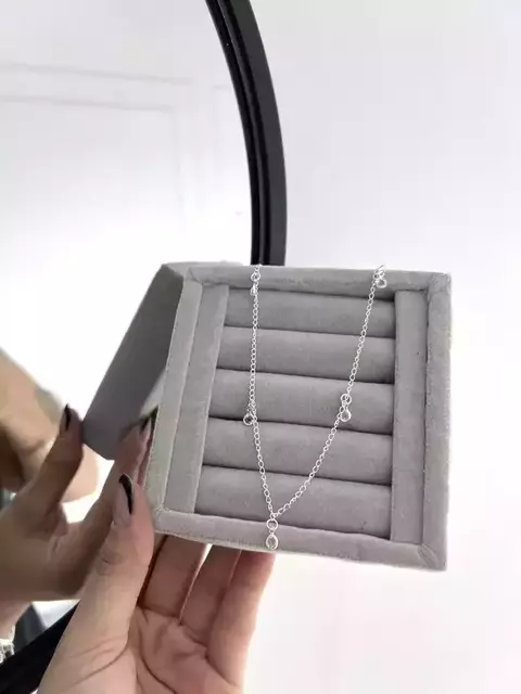 Dupla Pulseira Cristal + Choker - Cód. GM23 e CL039 - comprar online