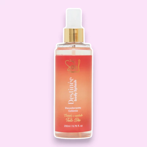 Body Splash Destineé Desodorante Colônia Soul Cosméticos 200ml - comprar online