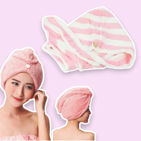 Toalha Para Secar o Cabelo - Mandala