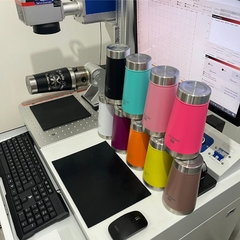 Copo Térmico Personalizado com tampa e abridor - 473ml