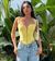 Corset amarelo