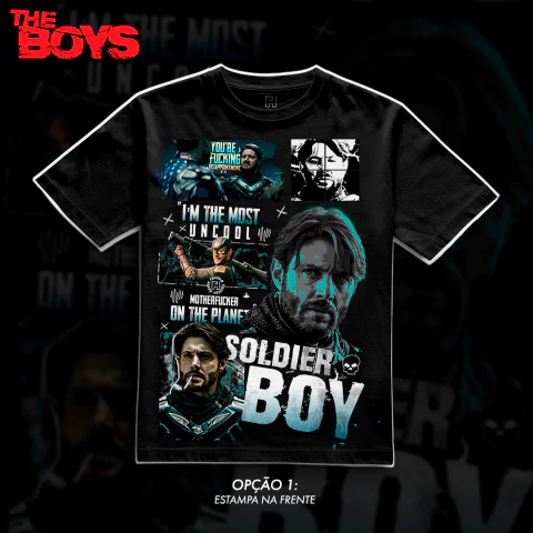 Camiseta Tradicional Unissex - Soldier Boy na internet