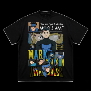 Camiseta Oversized Boxy Unissex - Mark Grayson