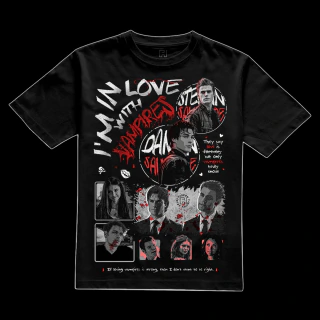 Camiseta Tradicional Unissex - The Vampire Diaries