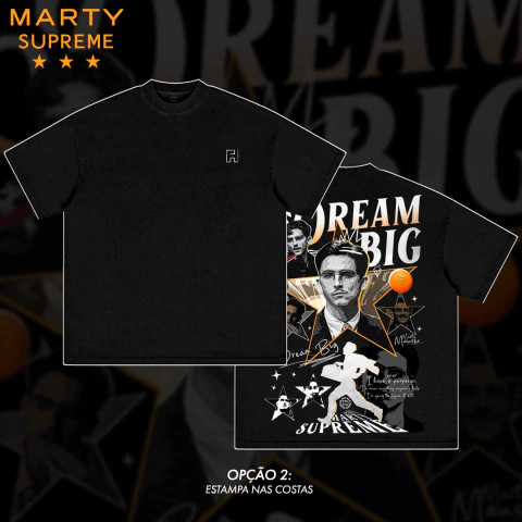 Camiseta Oversized Boxy Unissex - Marty Supreme na internet