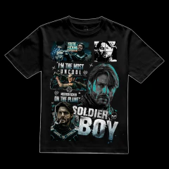 Camiseta Tradicional Unissex - Soldier Boy