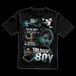 Camiseta Tradicional Unissex - Soldier Boy