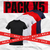 PACK X5 REMERAS BASICAS 100% ALGODON