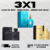 3X1 CLUB DE NUIT + ERBA PURA + AMBER OUD GOLD