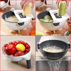 Mandolina Cortador Rallador De Verduras + Colador + Bowl - Wanray Global