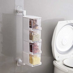 Dispenser de especias 4 niveles movible con cuchara - comprar online