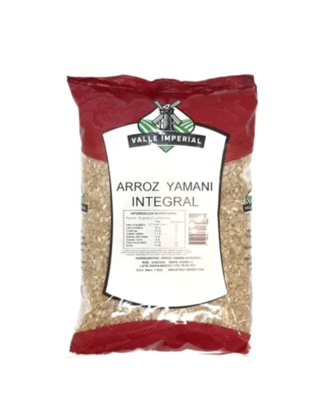 Arroz Yamani Integral Valle imperial 1kg - comprar online