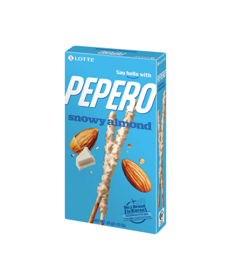 Pepero Snowy Almond 32g - comprar online