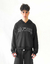 RELAXED HOODIE BOXY BLACK - tienda online