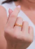 Anel Elos Minimalista Banho de Ouro 18k