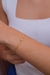 Pulseira Delicada Estrelas Zircônias Cristais banho Ouro 18k
