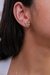 Conjunto Colar e Brinco Borboleta Zircônias Cravejadas Coloridas em Banho de Ouro 18k na internet