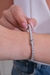 Pulseira Riviera 3 Garras 3mm Banho de Ródio Branco | 17CM | Zircônia - Marina Martins Semijoias