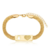 Pulseira Base Retangular Filhos Banho Ouro 18k (Escolha a Variação) - Marina Martins Semijoias