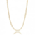 Colar Riviera 3 Garras 3mm Banho de Ouro 18k | 40CM | Zircônia - comprar online