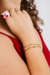 Pulseira Bracelete Torcido Liso Banho de Ouro 18k na internet