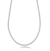 Colar Choker Malha Roliça Banho de Ródio Branco | 35CM - comprar online